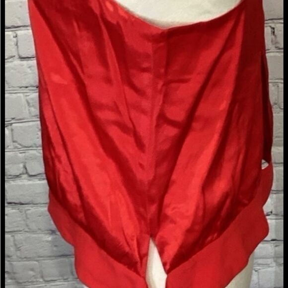 Alice & Trixie Top Women’s Size Small Color Red Sleeveless by Angela George - Picture 2 of 8